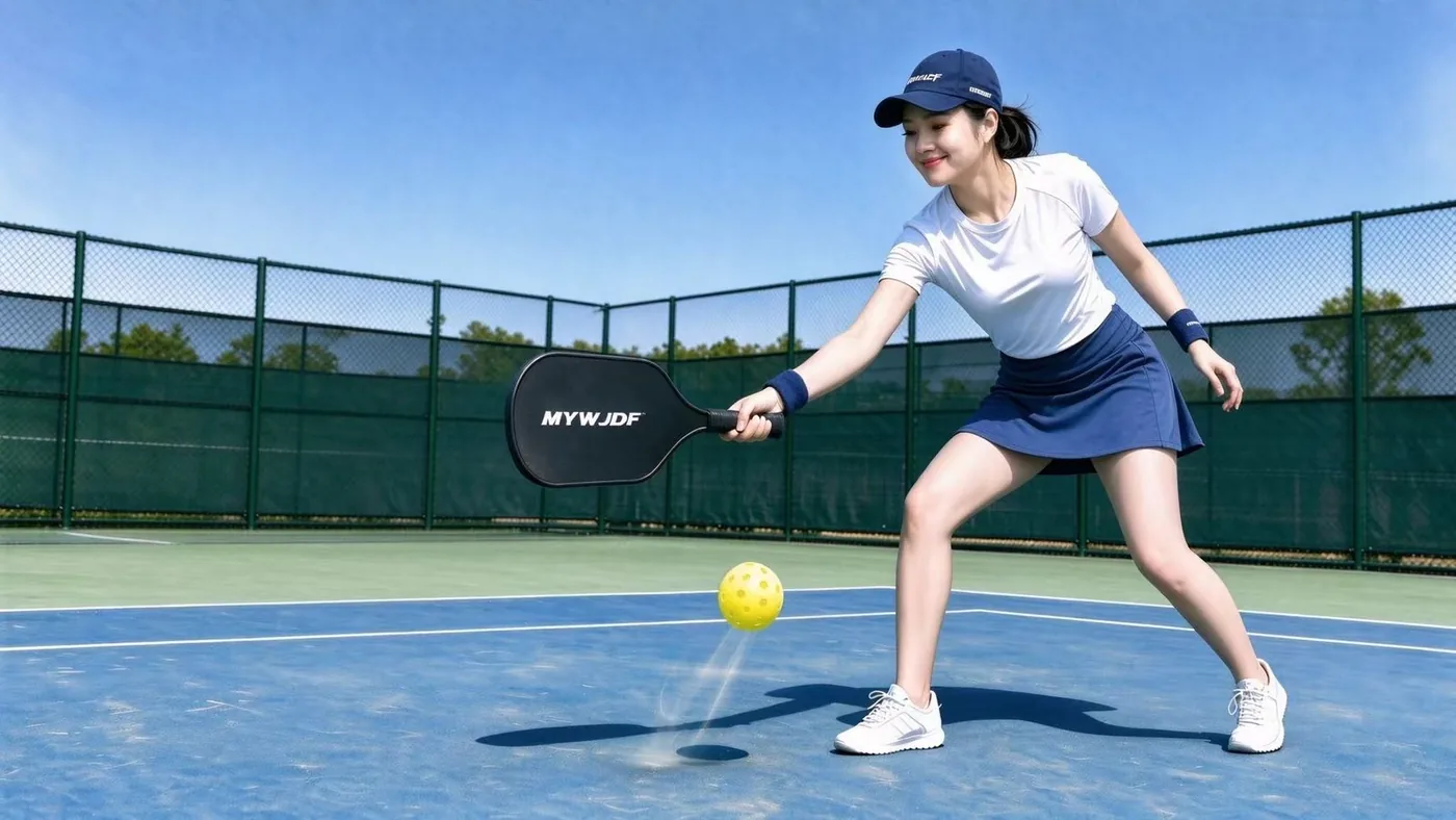 Stay Out of the Kitchen While Volleying — pickleball rule illustration